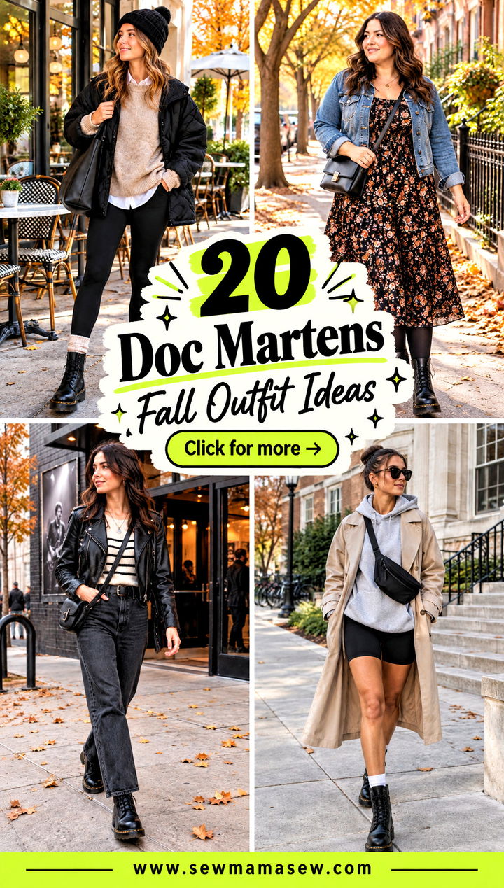 20 Doc Martens Fall Outfit Ideas for Effortless City Style - 20 Doc Martens Fall Outfit Ideas for Effortless City Style