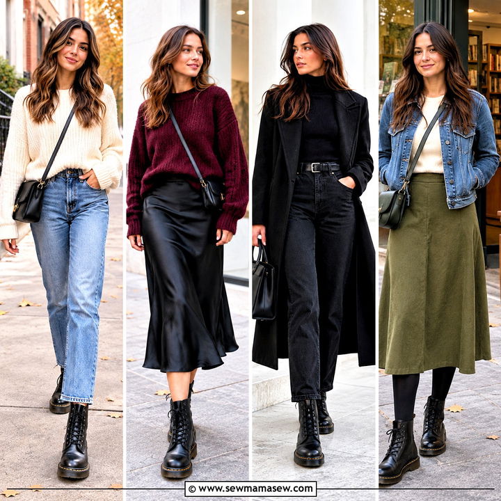 20 Doc Martin Outfits Fall: Edgy Looks for Crisp City Days