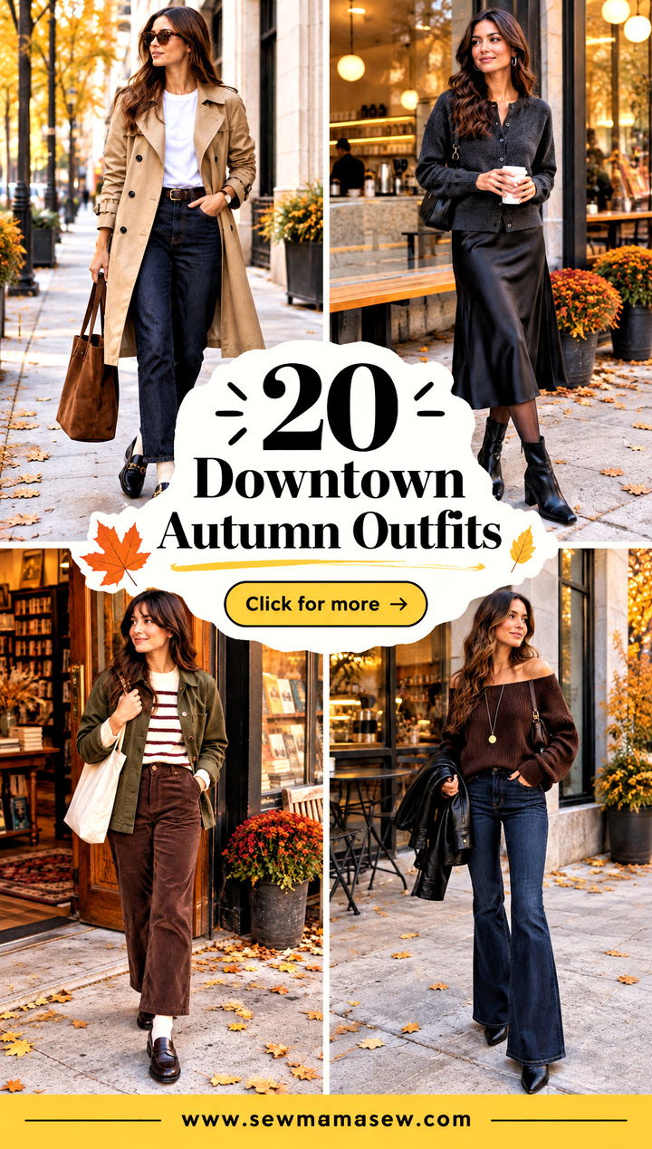 20 Downtown Autumn Outfits for Effortless Cozy City Style - 20 Downtown Autumn Outfits for Effortless, Cozy City Style