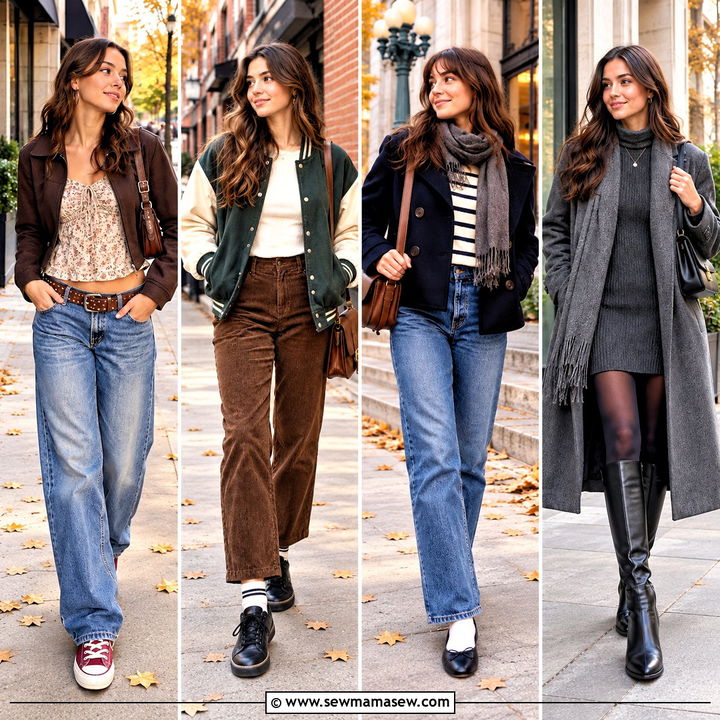 20 Downtown Girl Autumn Outfits for Cool, Cozy City Looks