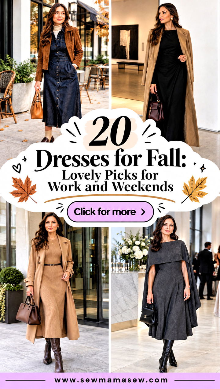 20 Dresses for Fall Lovely Picks for Work and Weekends - 20 Dresses for Fall: Lovely Picks for Work and Weekends