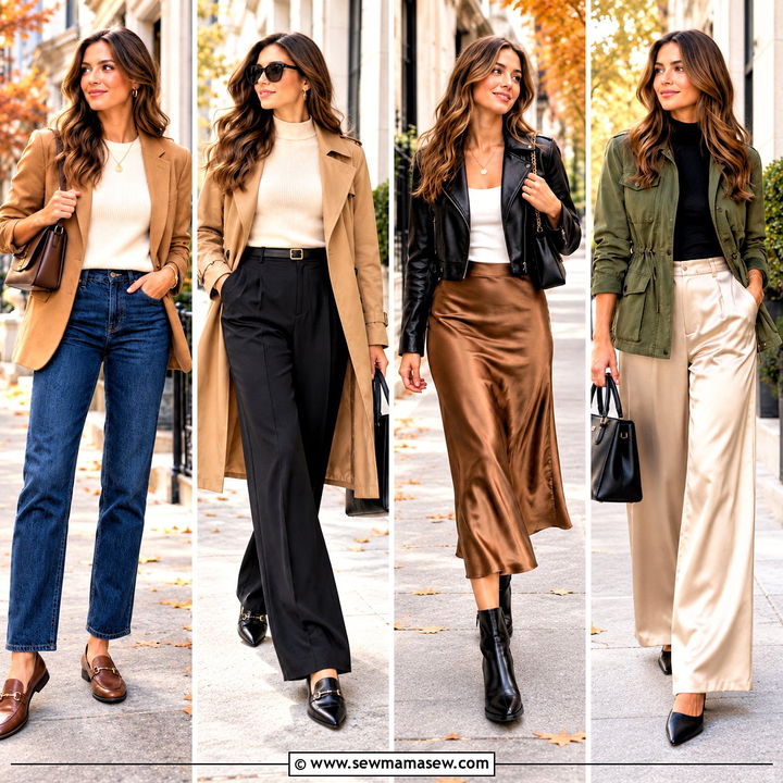 20 Dressy Casual Fall Outfits for Women to Feel Polished