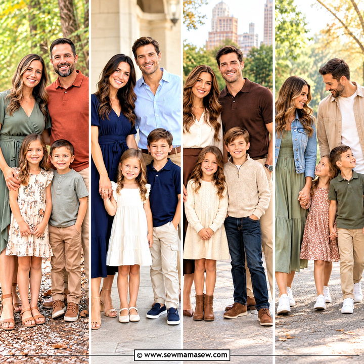 20 Early Fall Family Photo Outfits for Heartwarming Memories
