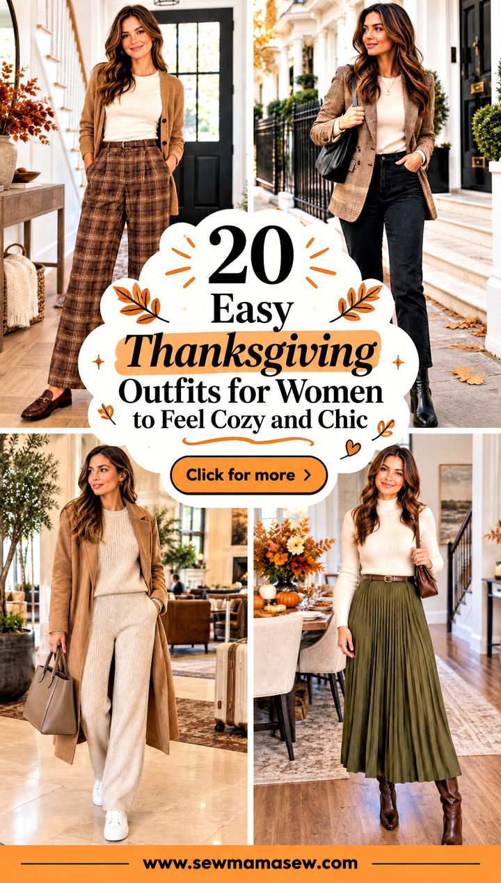 20 Easy Thanksgiving Outfits for Women to Feel Cozy and Chic - 20 Easy Thanksgiving Outfits for Women to Feel Cozy and Chic
