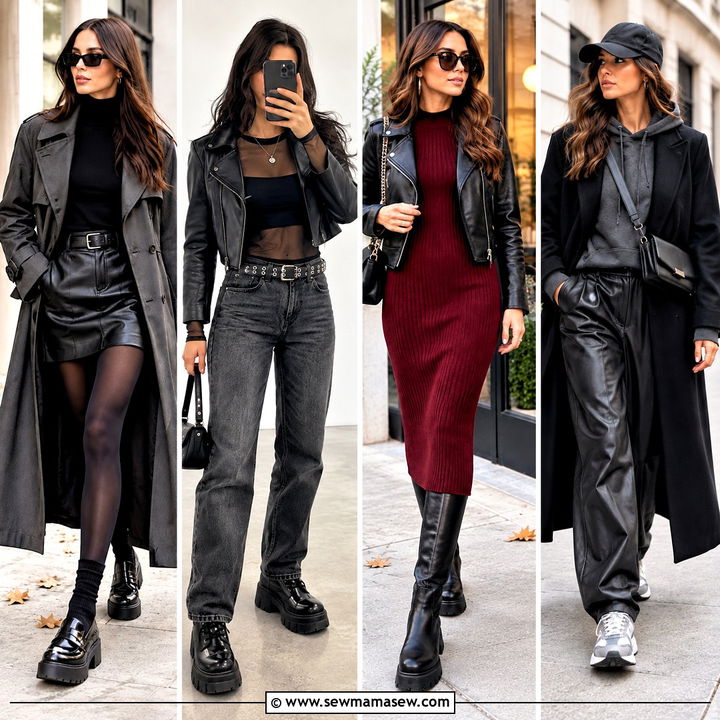 20 Edgy Autumn Outfits for Bold, Confident Everyday Style