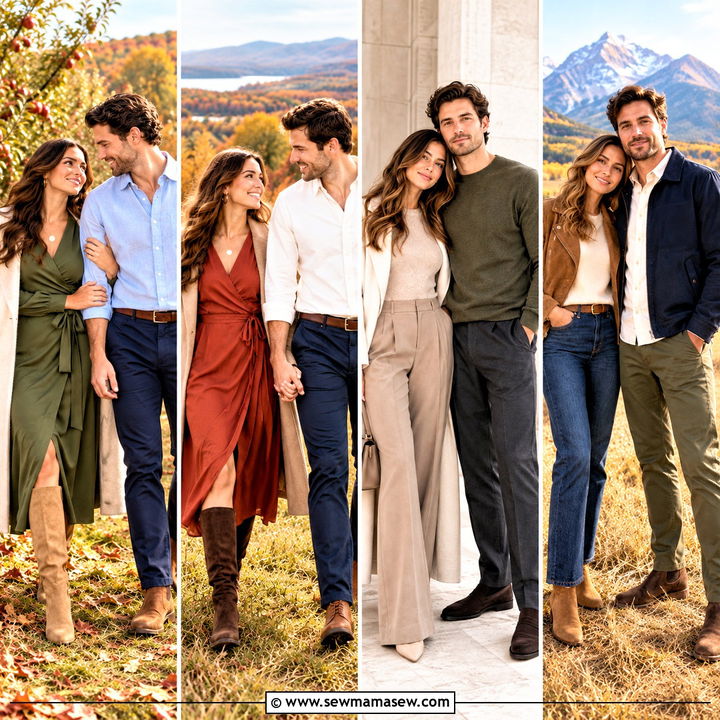 20 Engagement Picture Outfits Fall: Cozy Looks for Couples