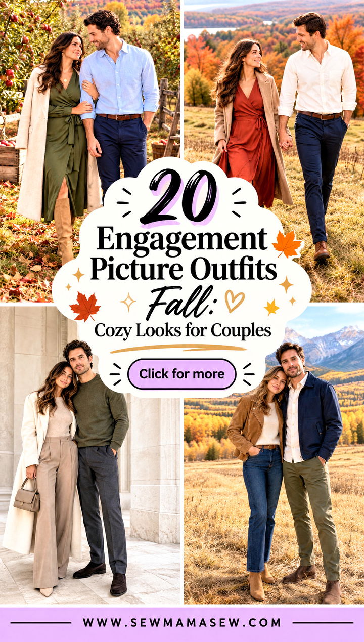 20 Engagement Picture Outfits Fall Cozy Looks for Couples - 20 Engagement Picture Outfits Fall: Cozy Looks for Couples