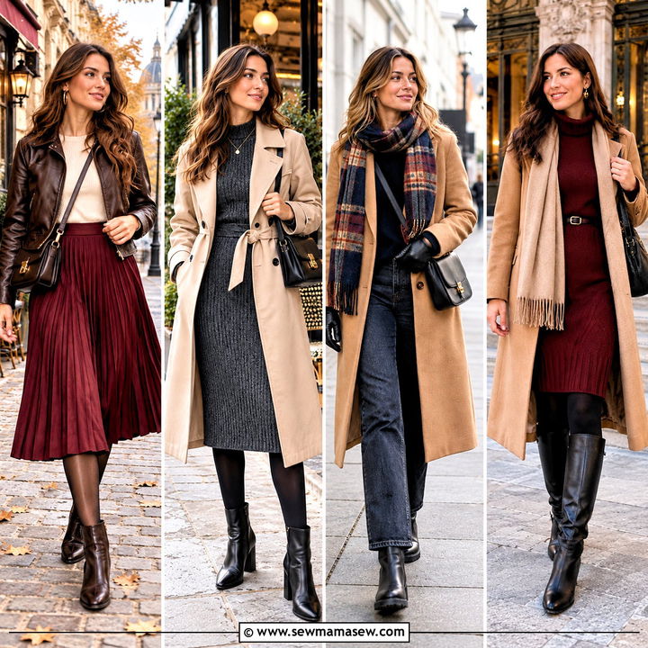 20 Europe October Travel Outfits for Effortless City Style