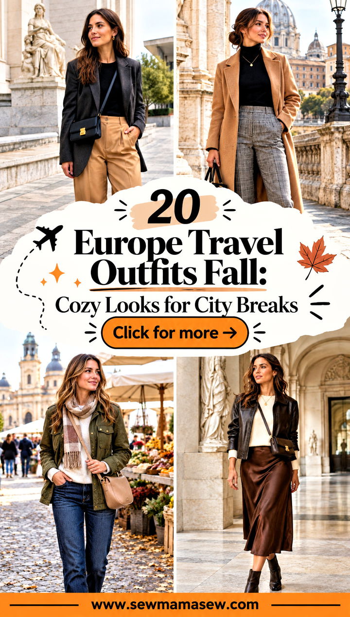 20 Europe Travel Outfits Fall Cozy Looks for City Breaks - 20 Europe Travel Outfits Fall: Cozy Looks for City Breaks