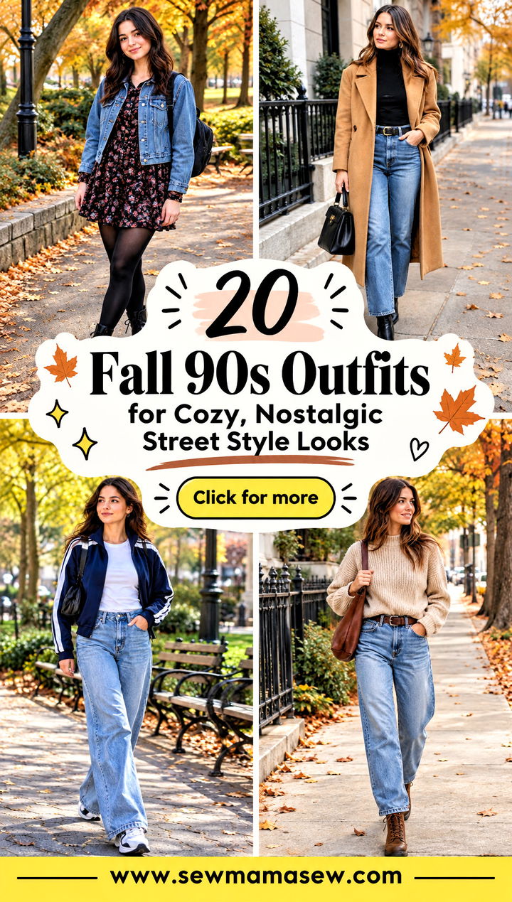 20 Fall 90s Outfits for Cozy Nostalgic Street Style Looks - 20 Fall 90s Outfits for Cozy, Nostalgic Street Style Looks