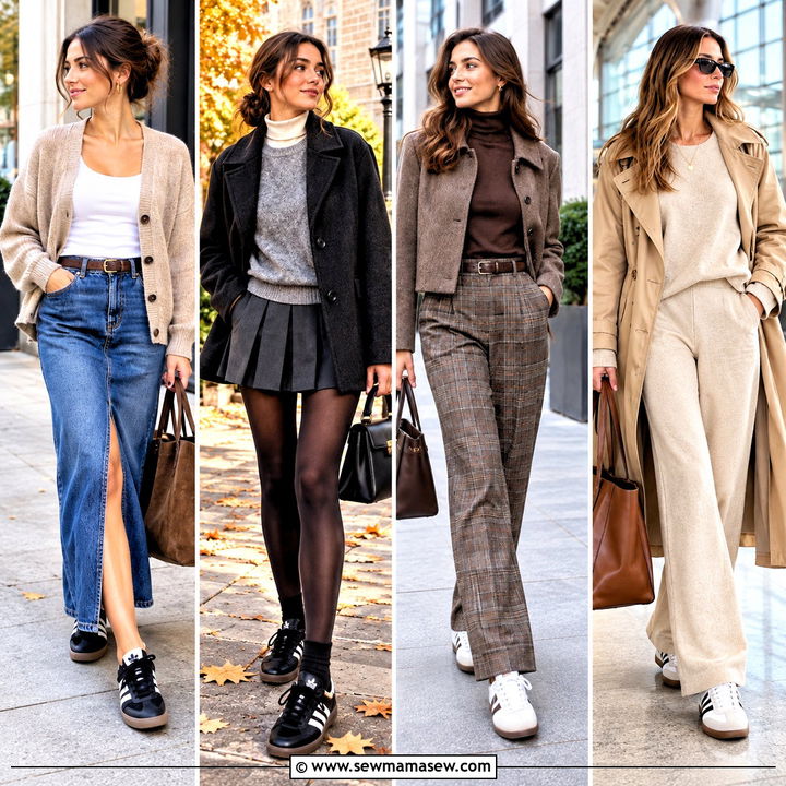 20 Fall Adidas Samba Outfit Ideas for Chic Everyday Style