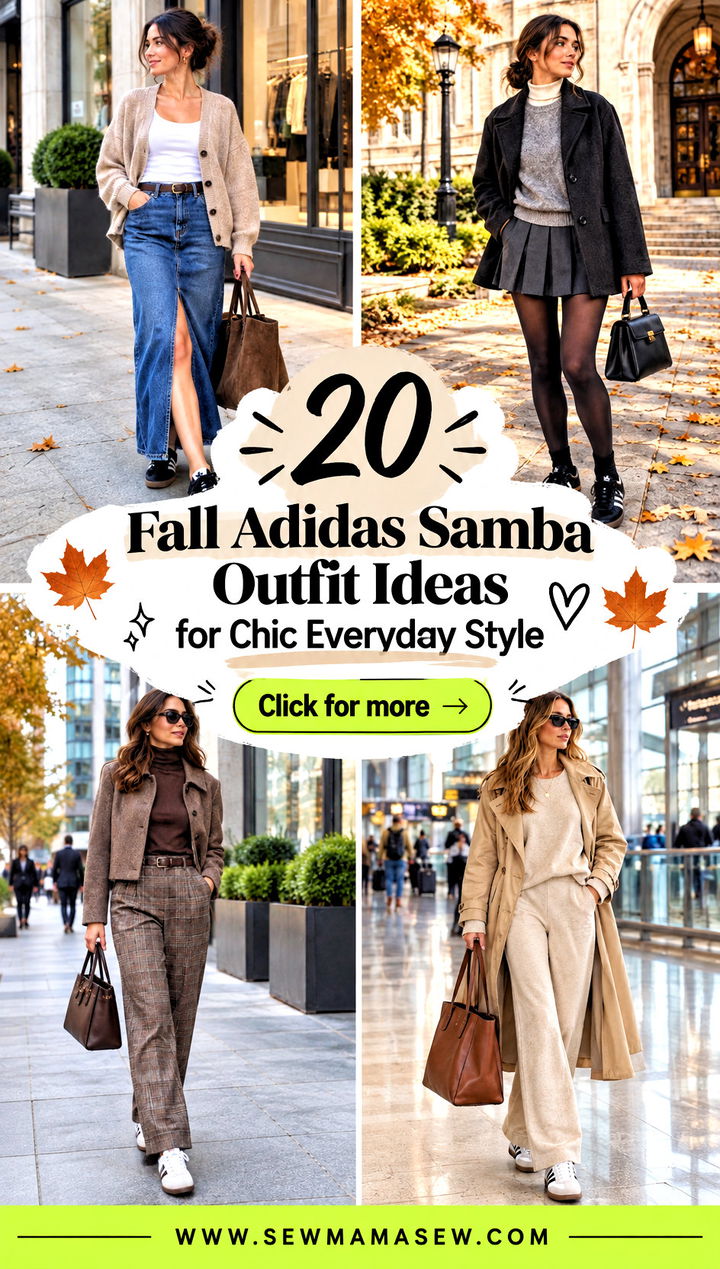 20 Fall Adidas Samba Outfit Ideas for Chic Everyday Style - 20 Fall Adidas Samba Outfit Ideas for Chic Everyday Style