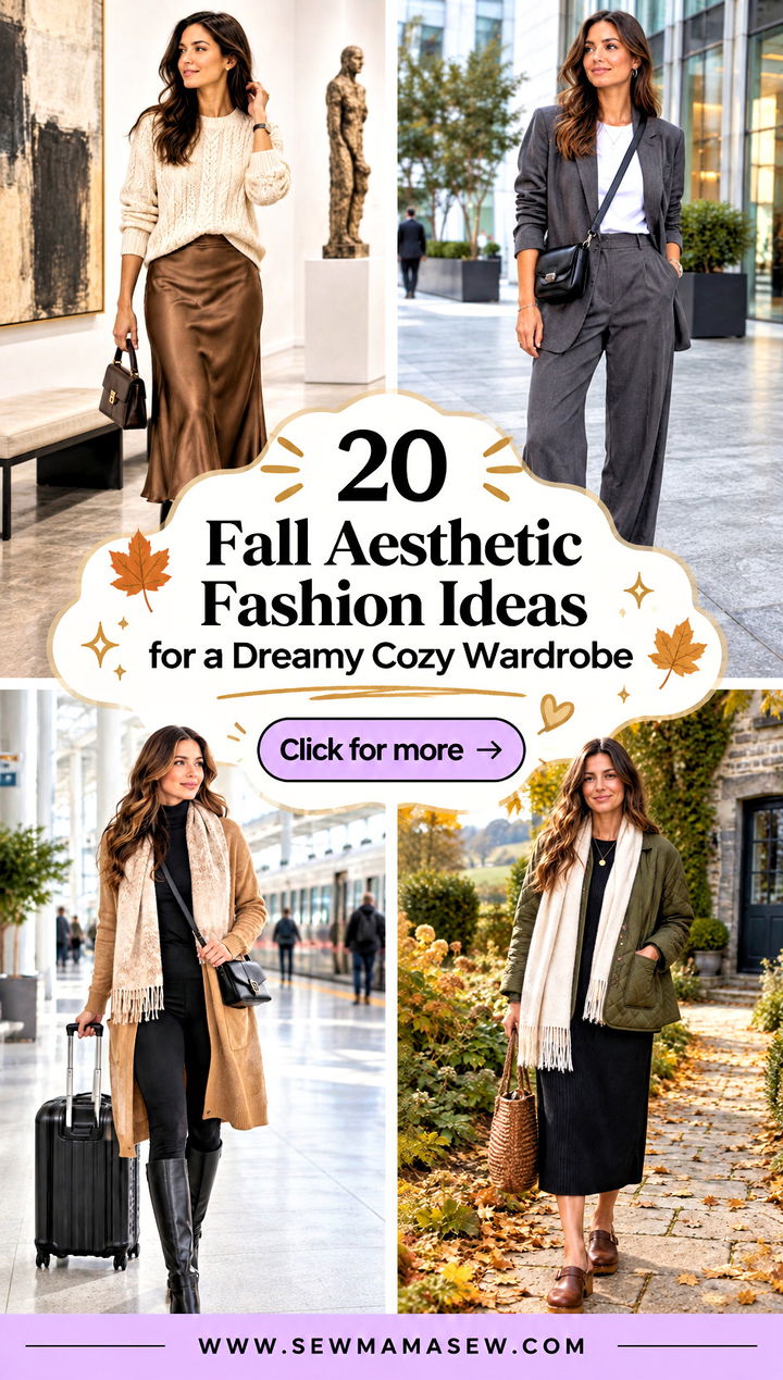 20 Fall Aesthetic Fashion Ideas for a Dreamy Cozy Wardrobe - 20 Fall Aesthetic Fashion Ideas for a Dreamy Cozy Wardrobe
