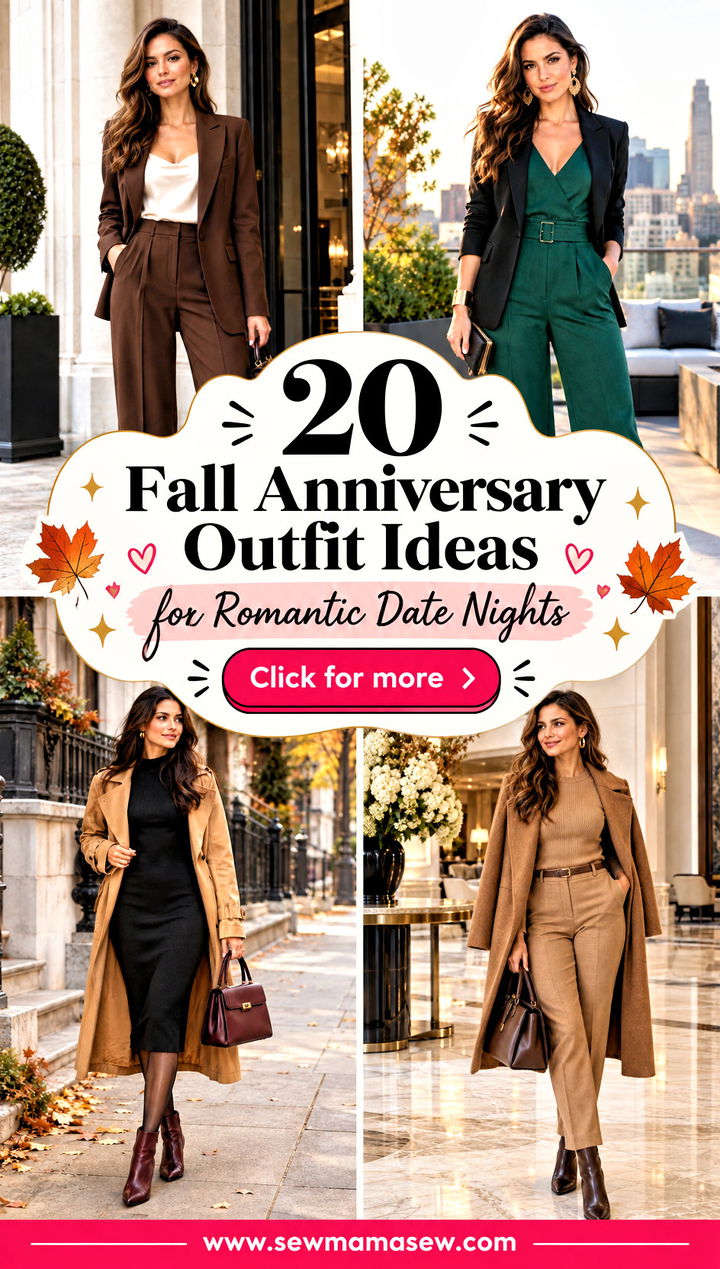 20 Fall Anniversary Outfit Ideas for Romantic Date Nights - 20 Fall Anniversary Outfit Ideas for Romantic Date Nights