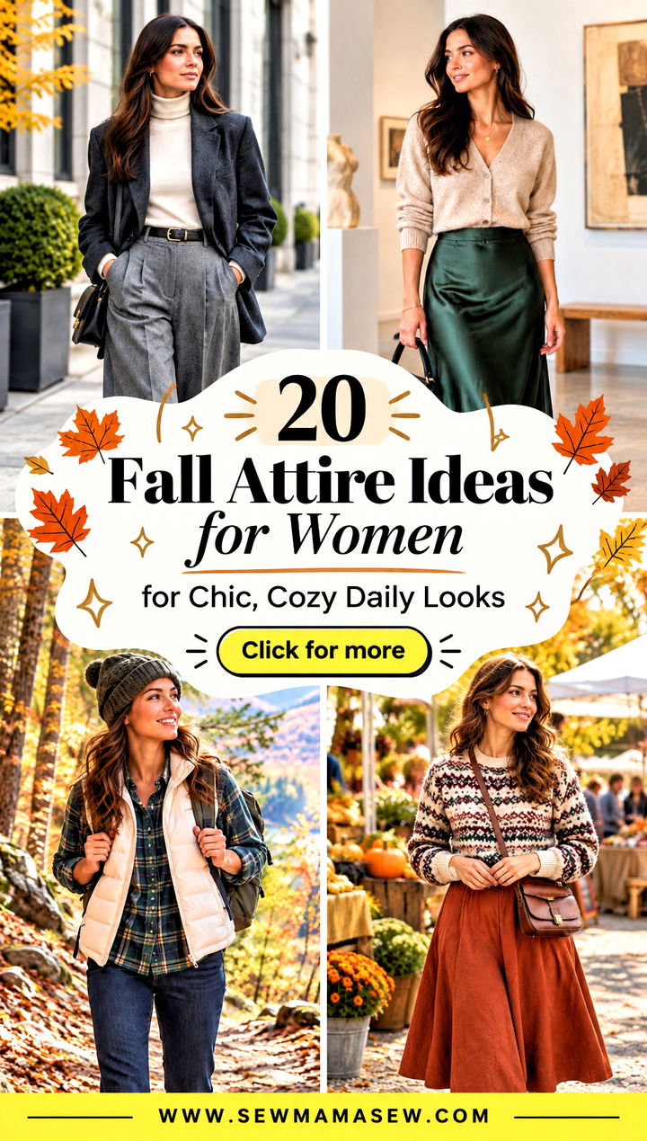 20 Fall Attire Ideas for Women for Chic Cozy Daily Looks - 20 Fall Attire Ideas for Women for Chic, Cozy Daily Looks
