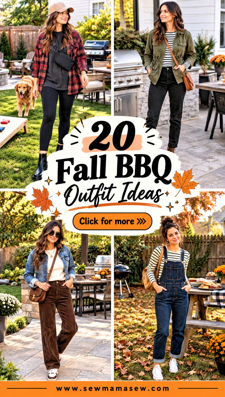 20 Fall BBQ Outfit Ideas for Cozy Stylish Backyard Days - 20 Fall BBQ Outfit Ideas for Cozy, Stylish Backyard Days