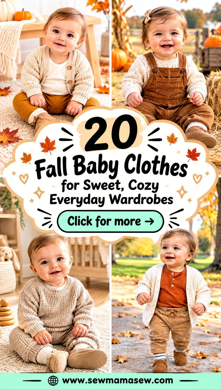 20 Fall Baby Clothes for Sweet Cozy Everyday Wardrobes - 20 Fall Baby Clothes for Sweet, Cozy Everyday Wardrobes