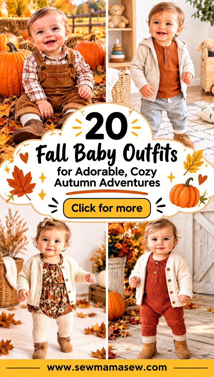 20 Fall Baby Outfits for Adorable Cozy Autumn Adventures - 20 Fall Baby Outfits for Adorable, Cozy Autumn Adventures