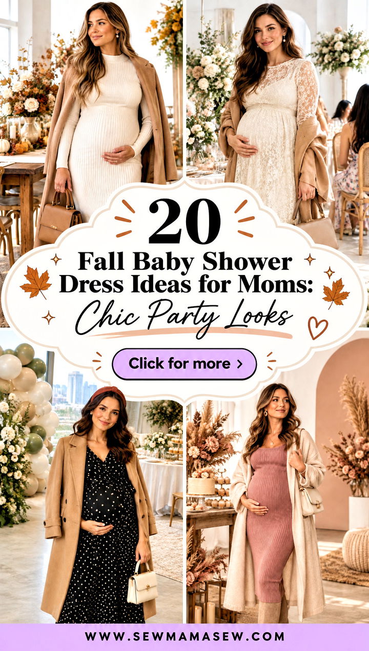 20 Fall Baby Shower Dress Ideas for Moms Chic Party Looks - 20 Fall Baby Shower Dress Ideas for Moms: Chic Party Looks