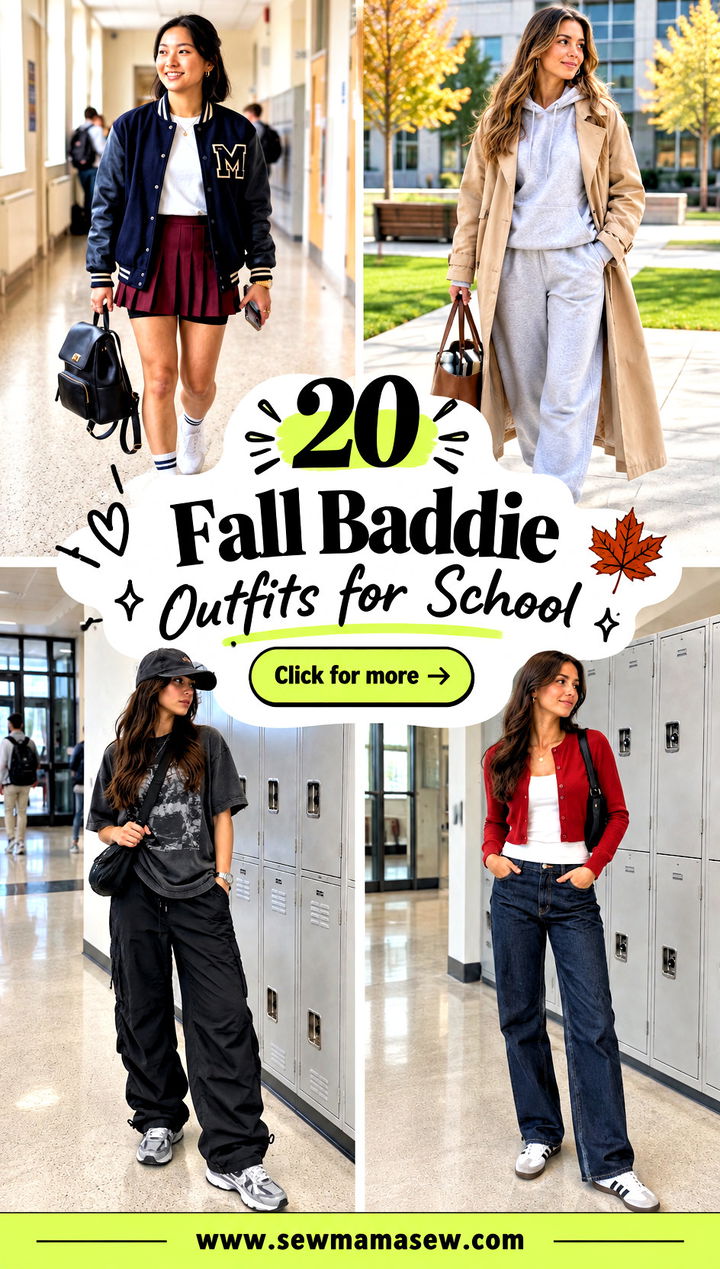 20 Fall Baddie Outfits for School to Feel Confident and Cozy - 20 Fall Baddie Outfits for School to Feel Confident and Cozy