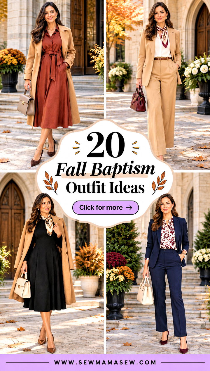 20 Fall Baptism Outfit Ideas for Women to Feel Chic and Modest - 20 Fall Baptism Outfit Ideas for Women to Feel Chic and Modest