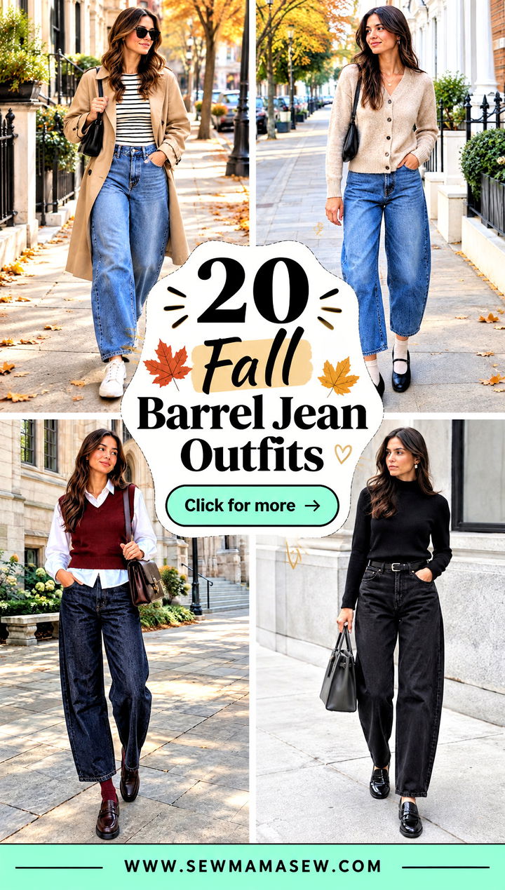 20 Fall Barrel Jean Outfits for a Fresh Effortless Look - 20 Fall Barrel Jean Outfits for a Fresh, Effortless Look