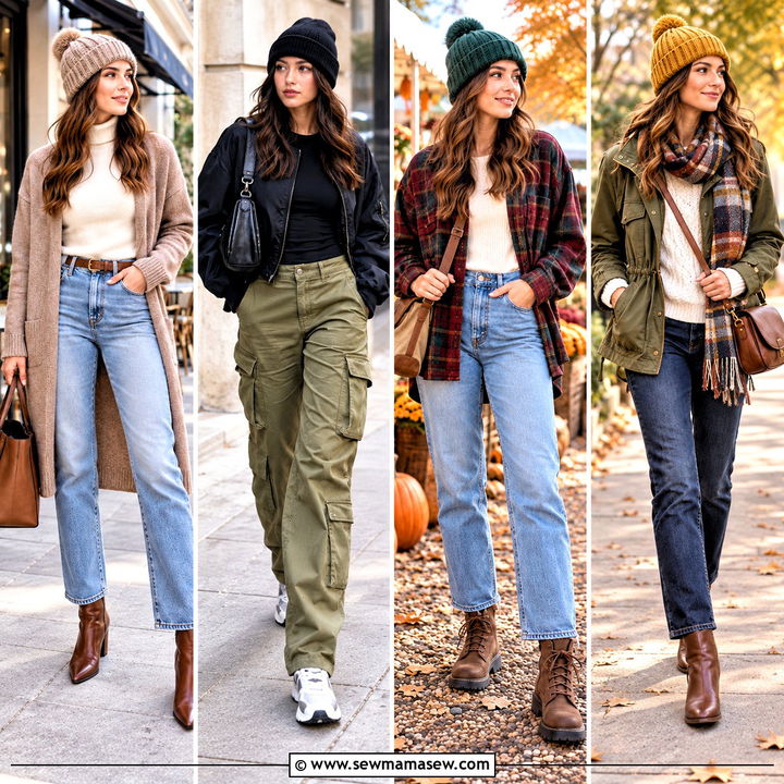 20 Fall Beanie Outfit Ideas for Cozy Effortless Street Style