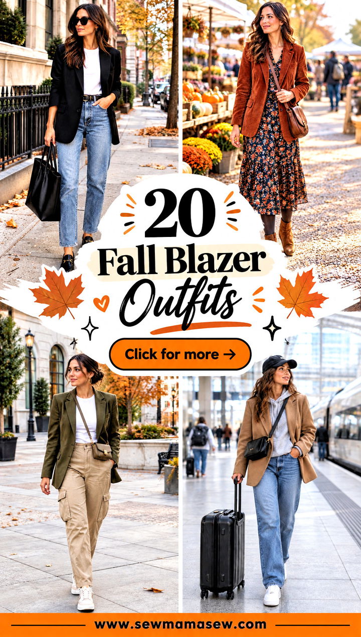 20 Fall Blazer Outfits for Effortlessly Chic Everyday Style - 20 Fall Blazer Outfits for Effortlessly Chic Everyday Style