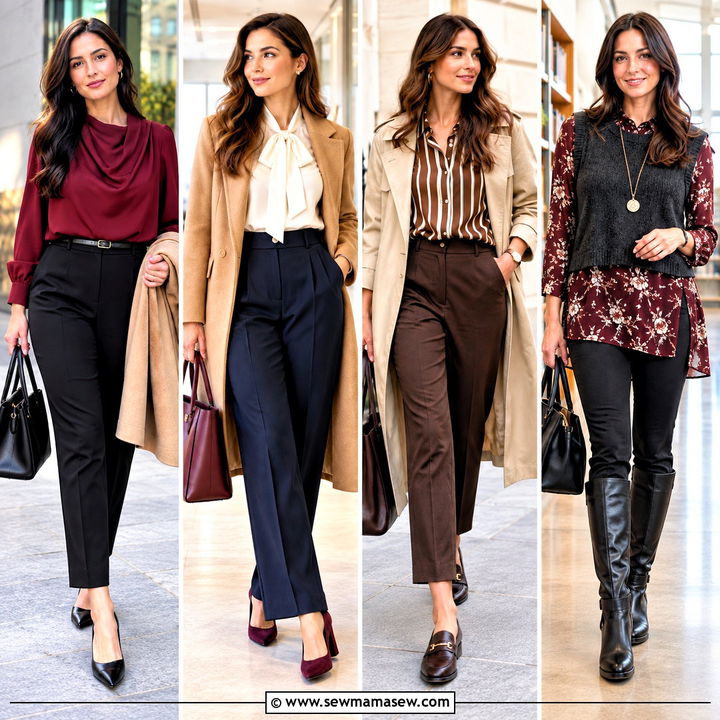 20 Fall Blouse Ideas for Chic Work-to-Weekend Outfit Styling