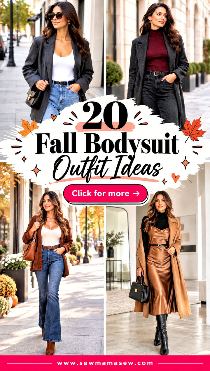 20 Fall Bodysuit Outfit Ideas for Effortlessly Sleek Layers - 20 Fall Bodysuit Outfit Ideas for Effortlessly Sleek Layers