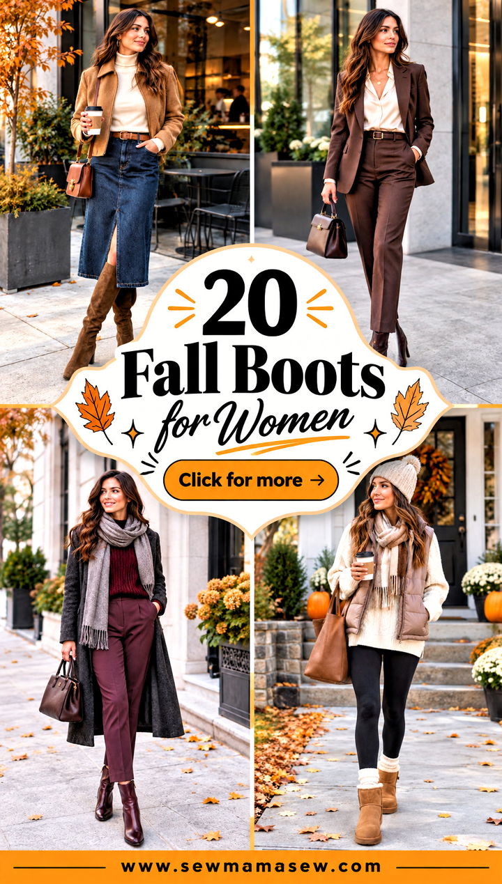 20 Fall Boots for Women to Inspire Chic Cold-Weather Looks - 20 Fall Boots for Women to Inspire Chic Cold-Weather Looks