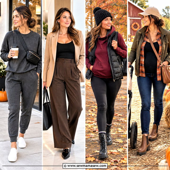 20 Fall Breastfeeding Outfits for Cozy, Confident Mom Style