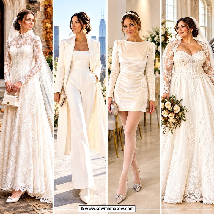 20 Fall Bridal Outfits for a Romantic Autumn Celebration