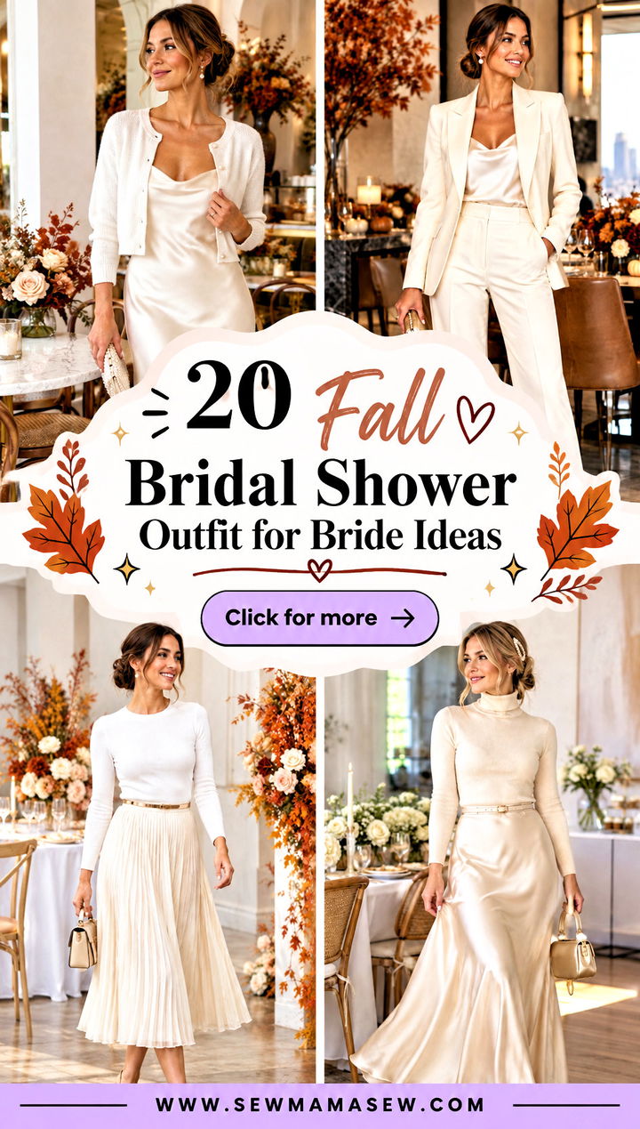 20 Fall Bridal Shower Outfit for Bride Ideas for Chic Layers - 20 Fall Bridal Shower Outfit for Bride Ideas for Chic Layers