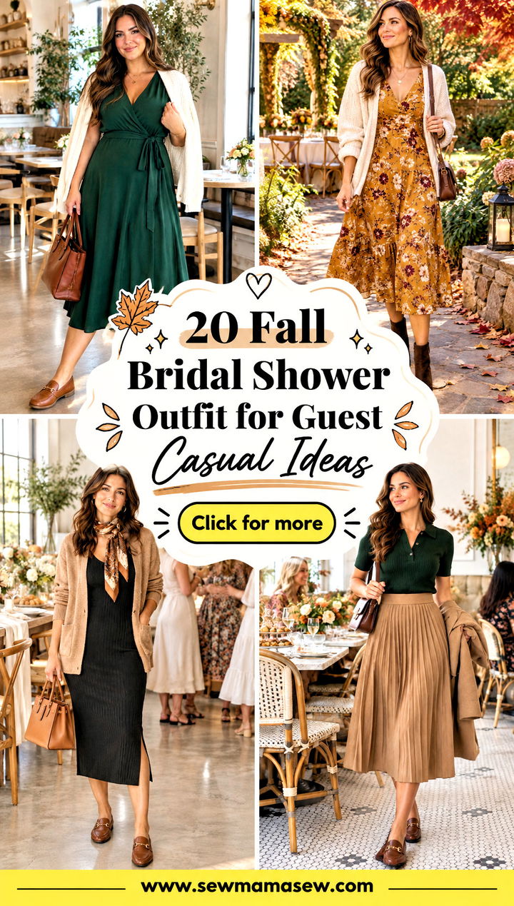 20 Fall Bridal Shower Outfit for Guest Casual Ideas to Love - 20 Fall Bridal Shower Outfit for Guest Casual Ideas to Love