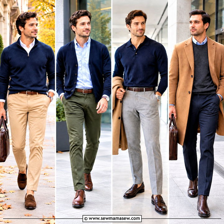 20 Fall Business Casual Outfits for Men: Sharp Office Style