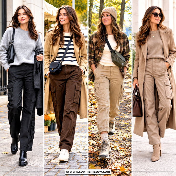 20 Fall Cargo Pants Outfit for Women Chic Everyday Looks
