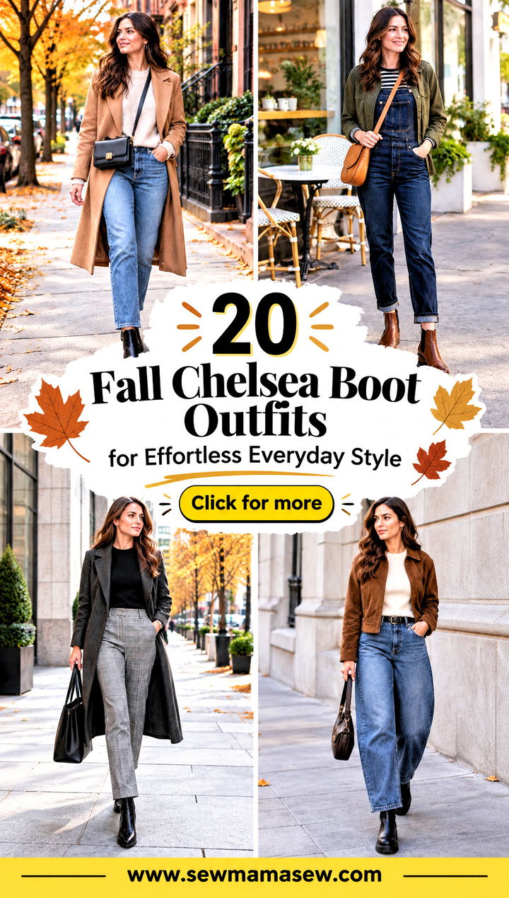 20 Fall Chelsea Boot Outfits for Effortless Everyday Style - 20 Fall Chelsea Boot Outfits for Effortless Everyday Style