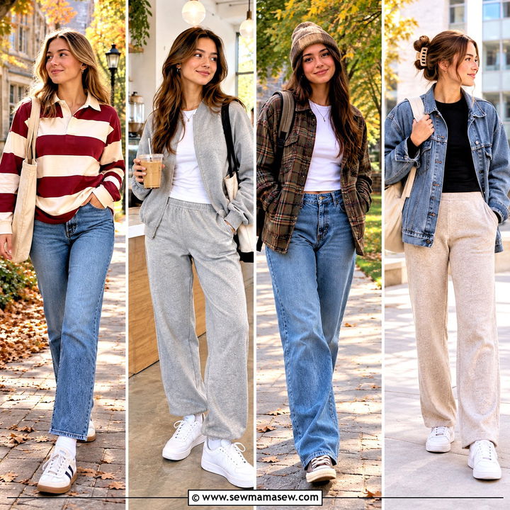 20 Fall Class Outfits College: Cozy Looks for Campus Days