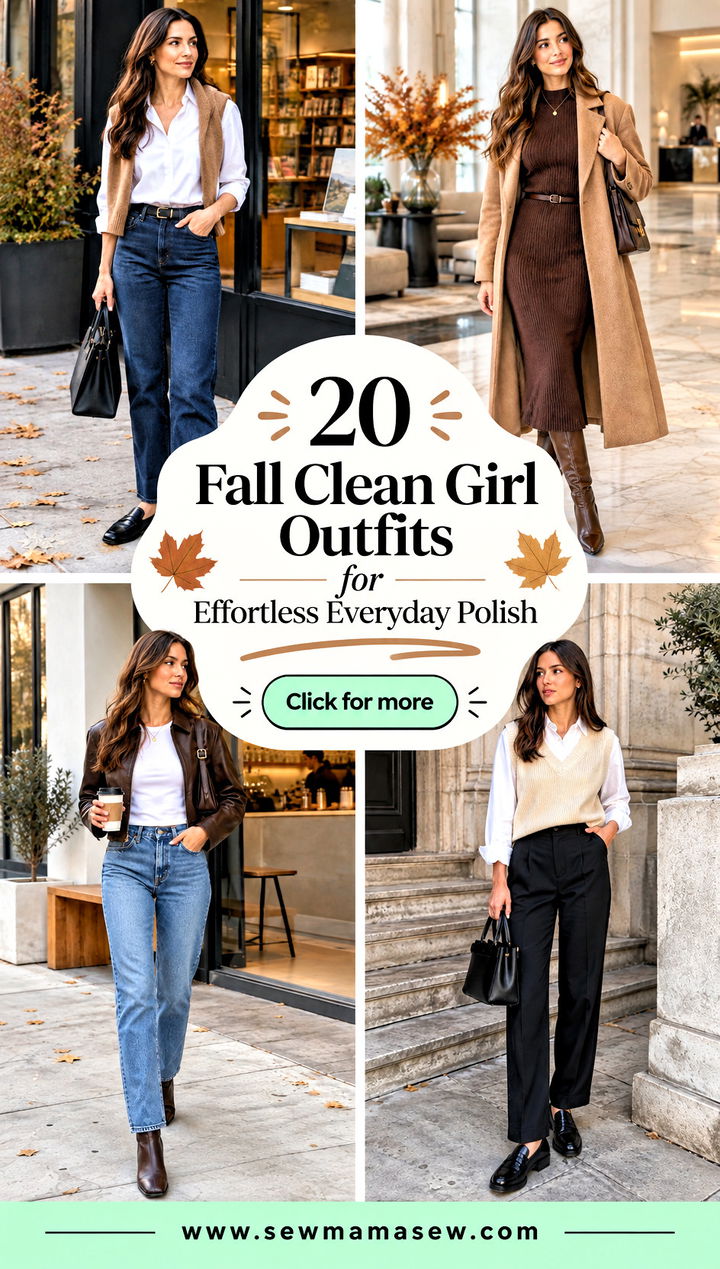 20 Fall Clean Girl Outfits for Effortless Everyday Polish - 20 Fall Clean Girl Outfits for Effortless Everyday Polish