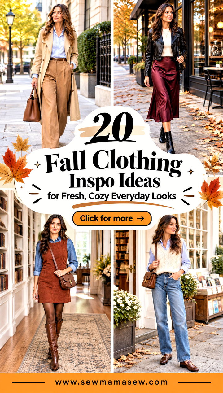 20 Fall Clothing Inspo Ideas for Fresh Cozy Everyday Looks - 20 Fall Clothing Inspo Ideas for Fresh, Cozy Everyday Looks