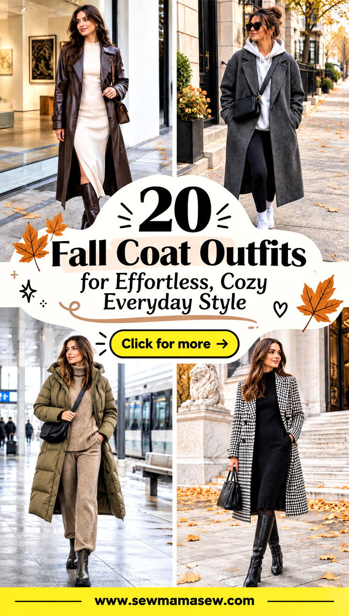 20 Fall Coat Outfits for Effortless Cozy Everyday Style - 20 Fall Coat Outfits for Effortless, Cozy Everyday Style