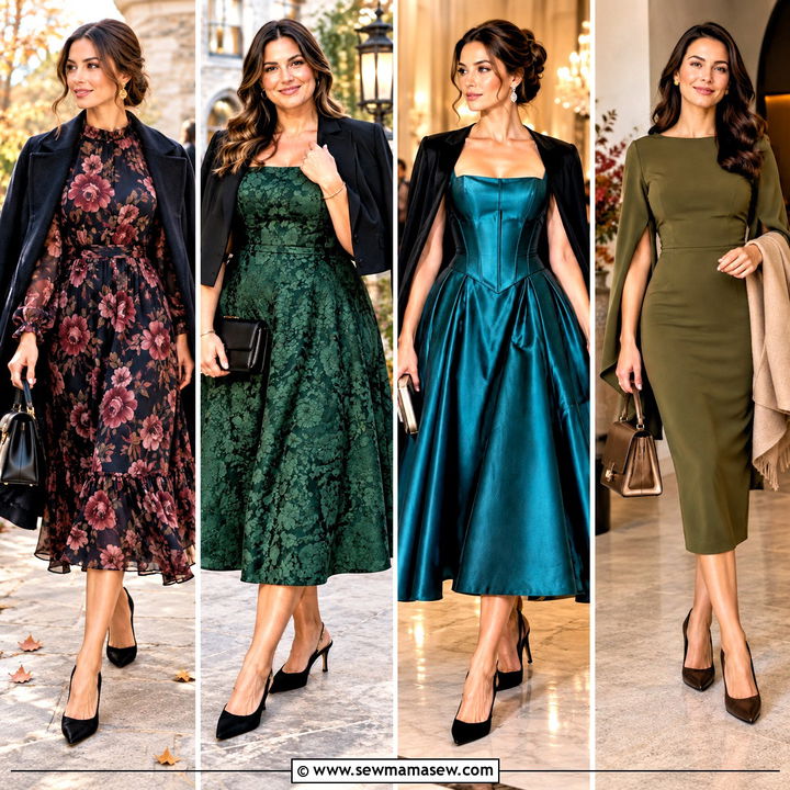 20 Fall Cocktail Dresses for Elegant Autumn Celebrations