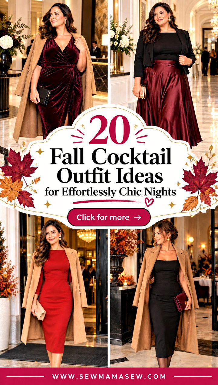 20 Fall Cocktail Outfit Ideas for Effortlessly Chic Nights - 20 Fall Cocktail Outfit Ideas for Effortlessly Chic Nights