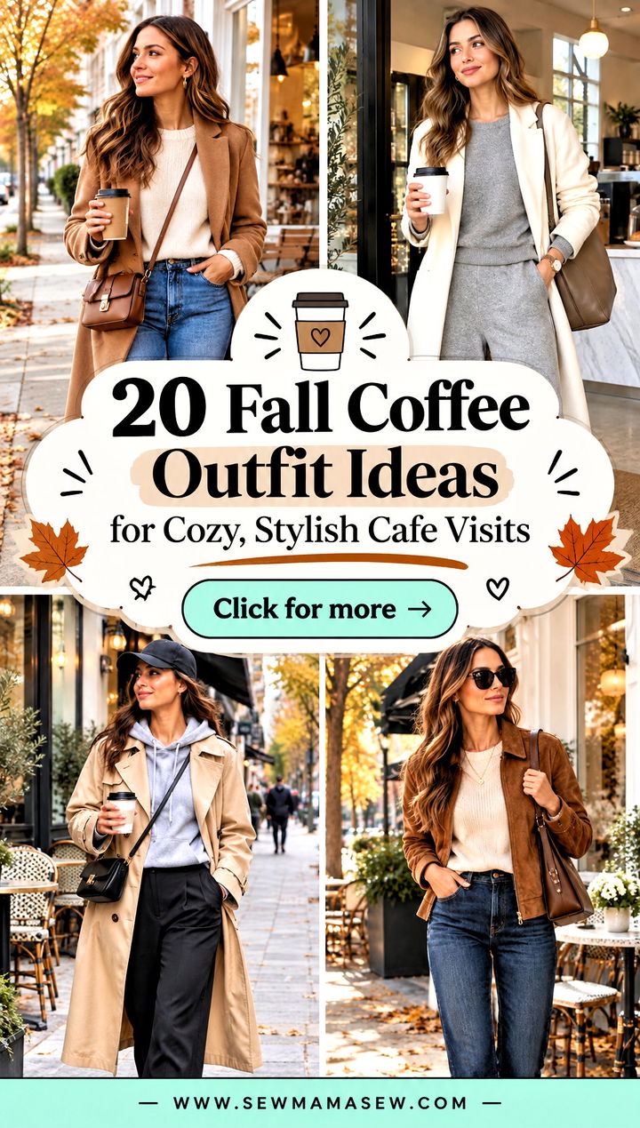 20 Fall Coffee Outfit Ideas for Cozy Stylish Cafe Visits - 20 Fall Coffee Outfit Ideas for Cozy, Stylish Cafe Visits