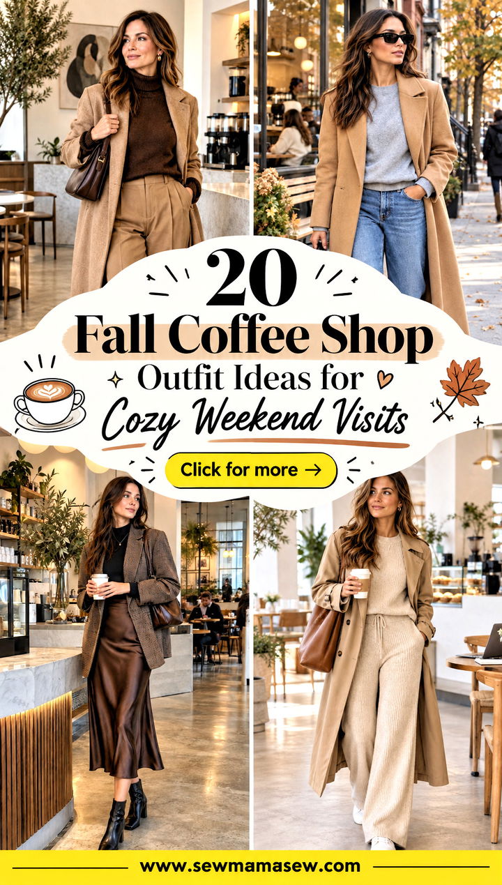 20 Fall Coffee Shop Outfit Ideas for Cozy Weekend Visits - 20 Fall Coffee Shop Outfit Ideas for Cozy Weekend Visits