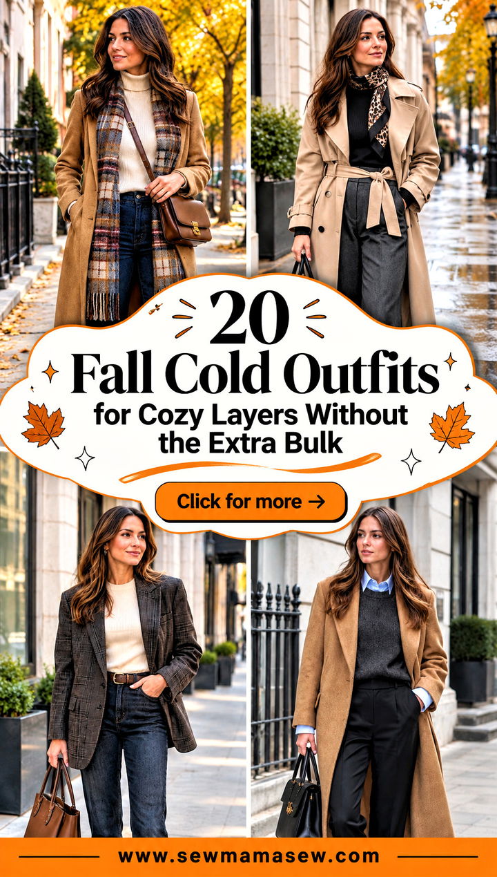 20 Fall Cold Outfits for Cozy Layers Without the Extra Bulk - 20 Fall Cold Outfits for Cozy Layers Without the Extra Bulk