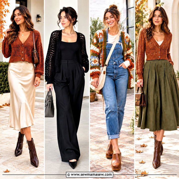 20 Fall Crochet Cardigan Ideas for Charming Layered Looks