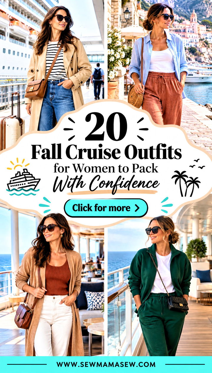 20 Fall Cruise Outfits for Women to Pack With Confidence - 20 Fall Cruise Outfits for Women to Pack With Confidence