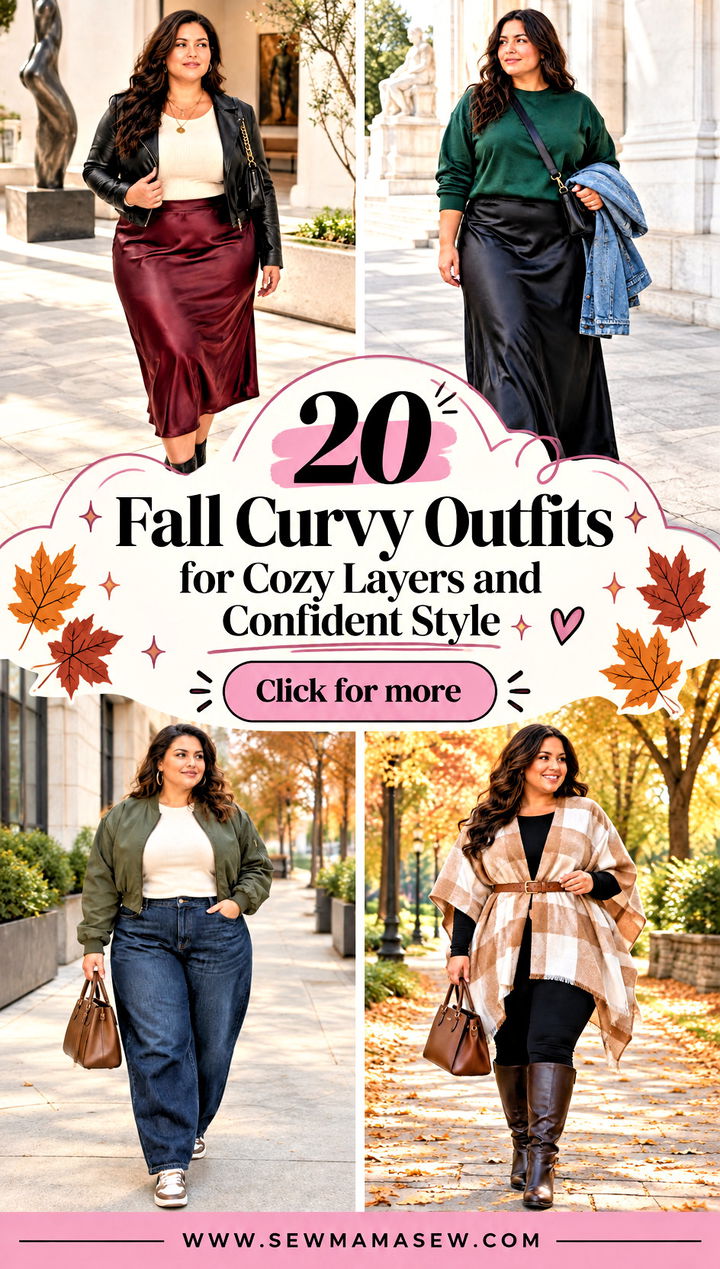 20 Fall Curvy Outfits for Cozy Layers and Confident Style - 20 Fall Curvy Outfits for Cozy Layers and Confident Style